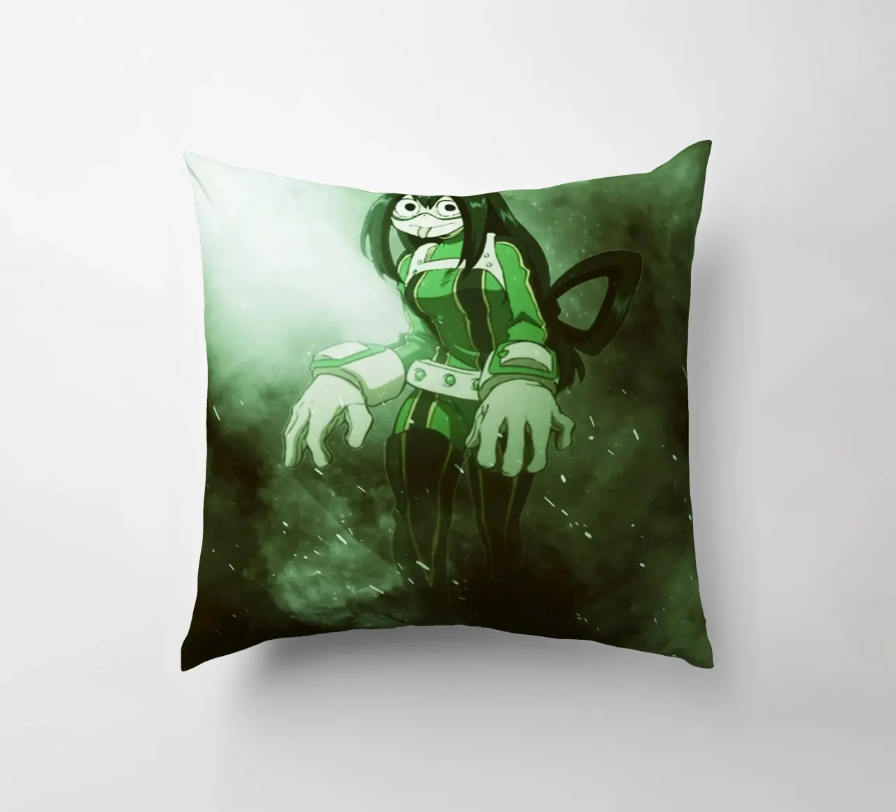 Tsuyu Asui cuscino da FreeArtStudio