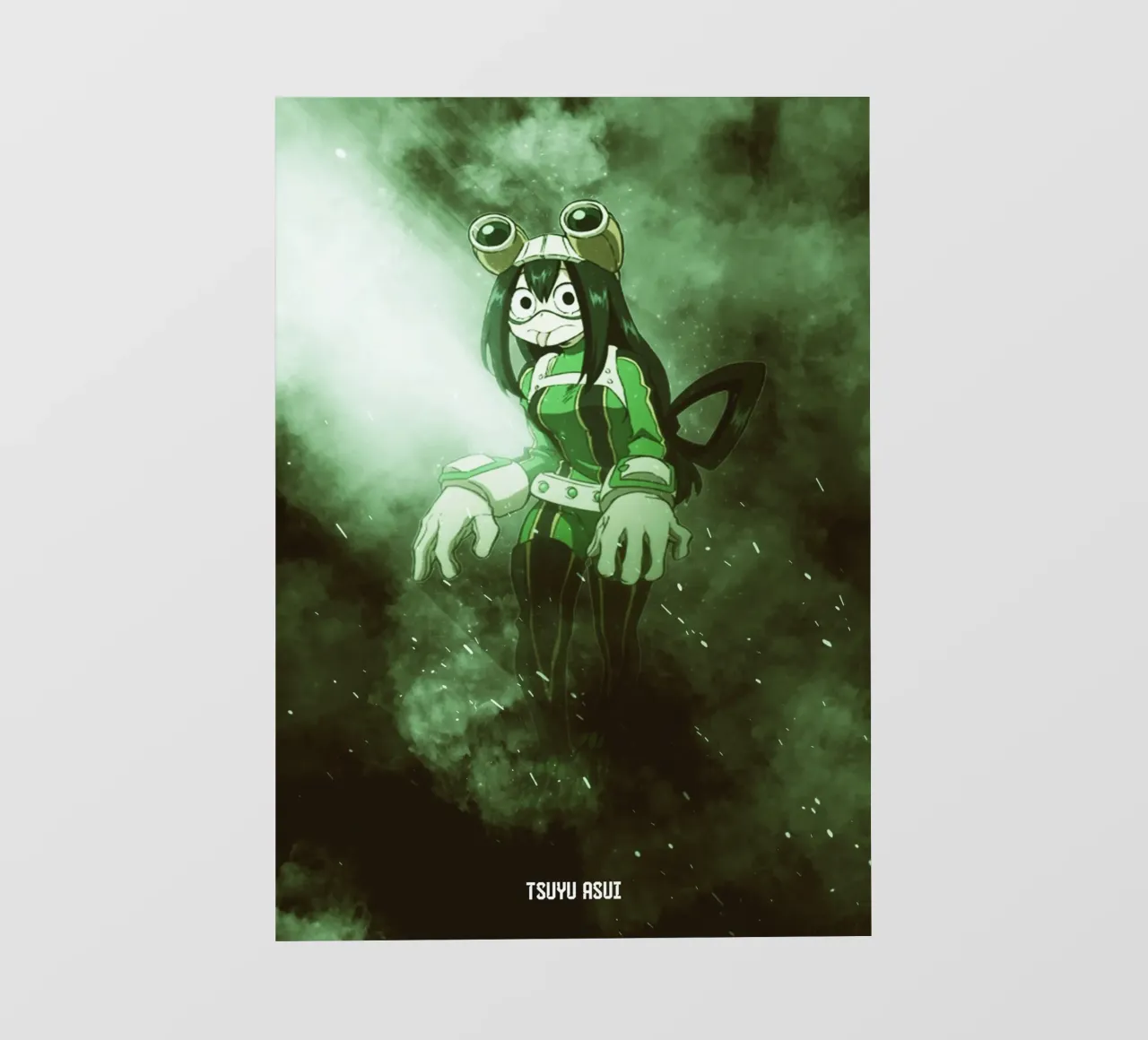 Tsuyu Asui pellicola backlit da FreeArtStudio