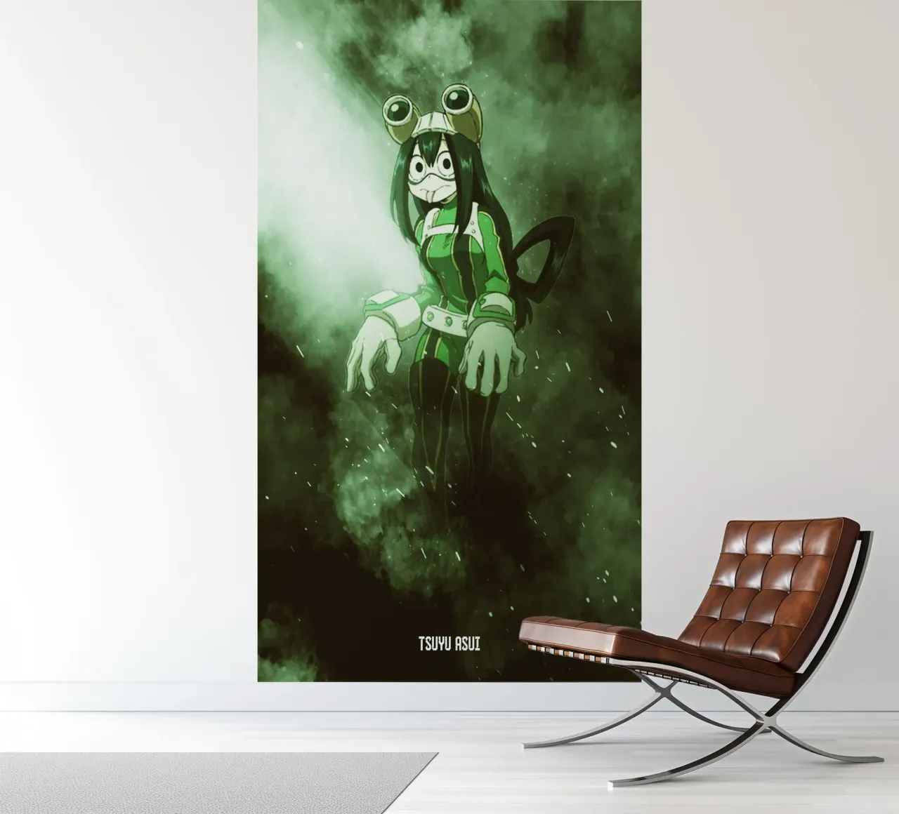 Tsuyu Asui papel para pared de FreeArtStudio