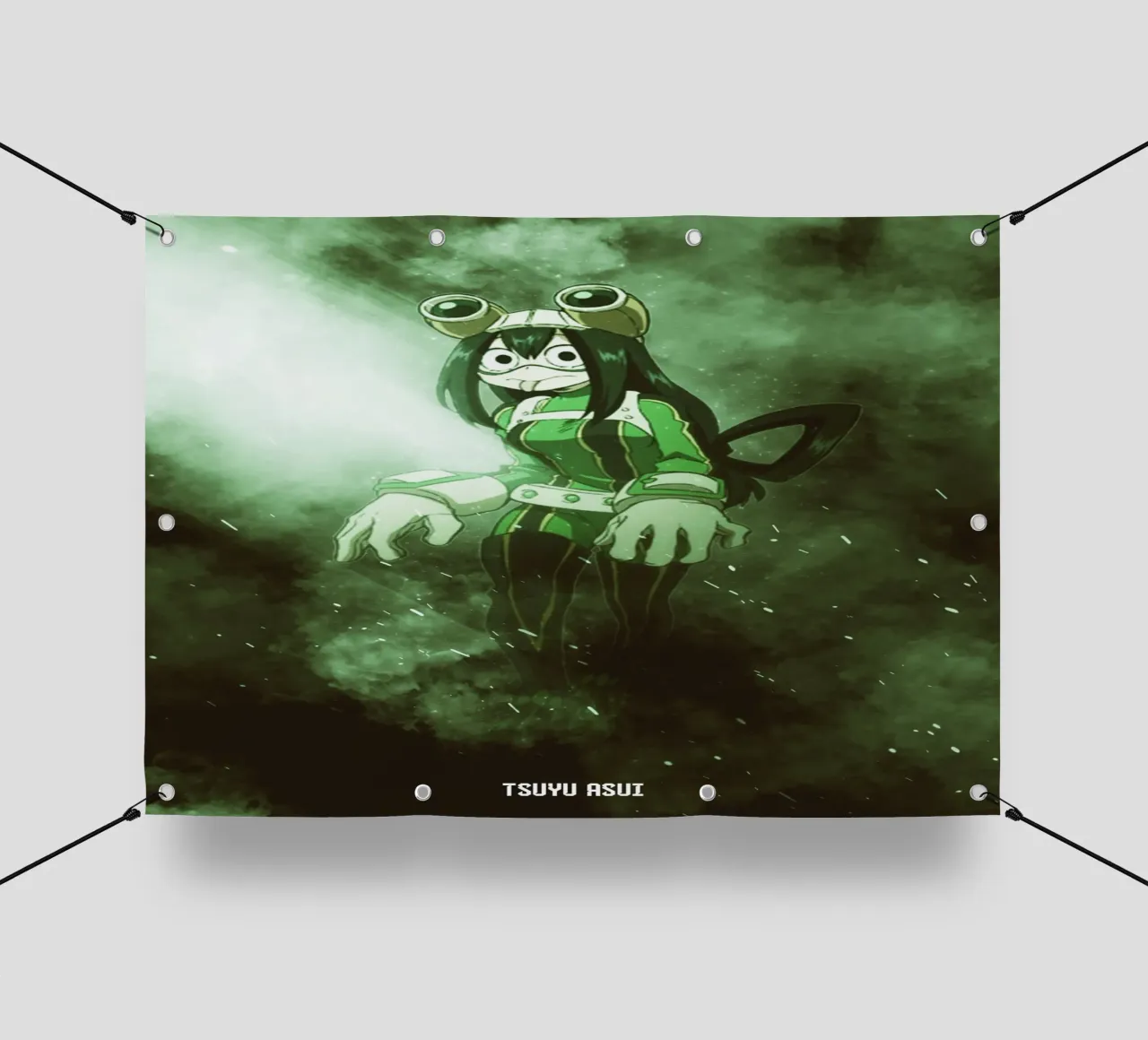 Tsuyu Asui telo in pvc da FreeArtStudio