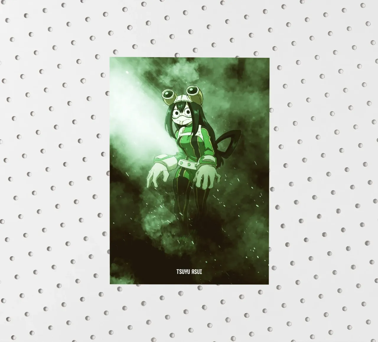 Tsuyu Asui adesivo da FreeArtStudio