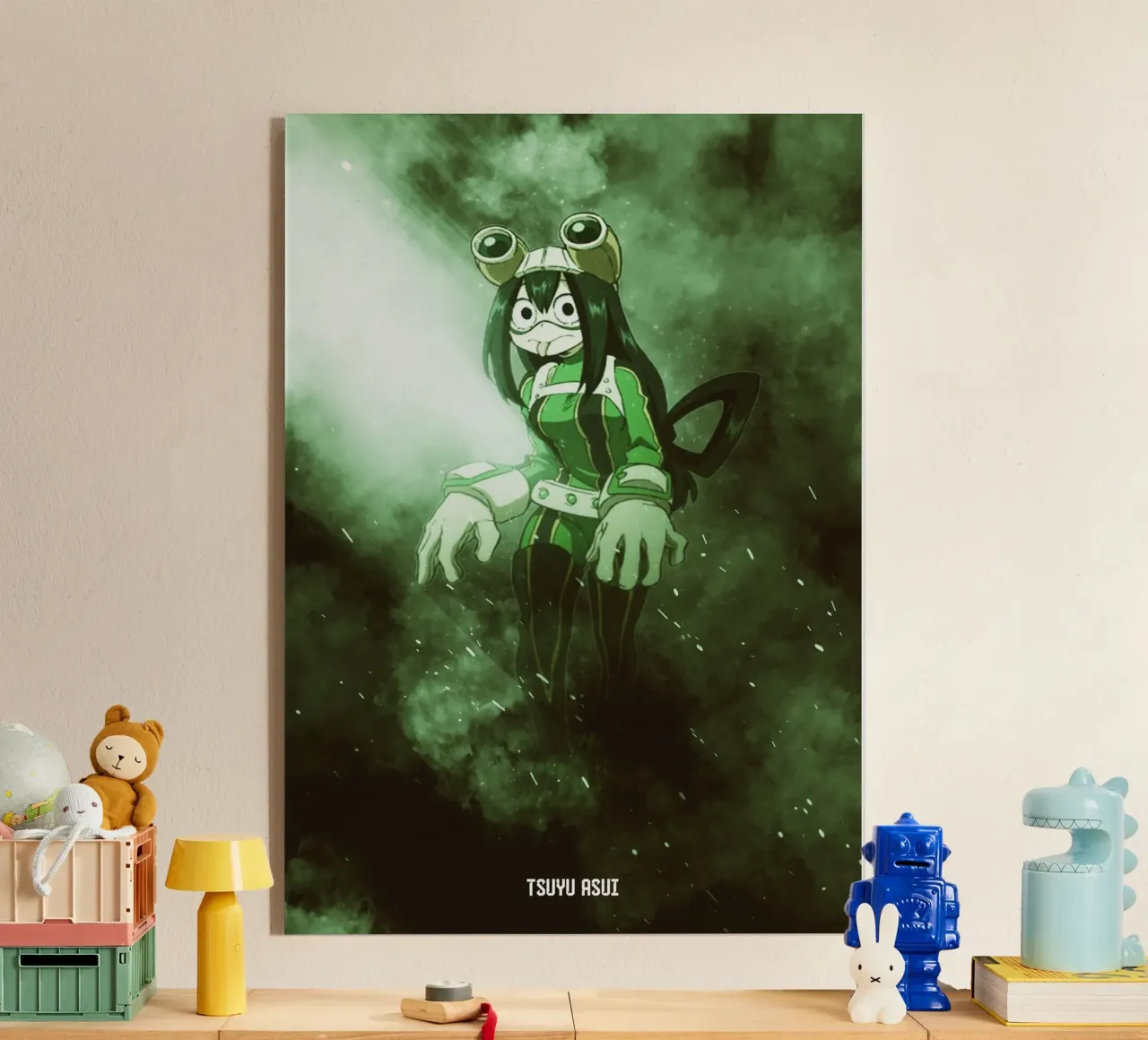 Tsuyu Asui plexiglass da FreeArtStudio