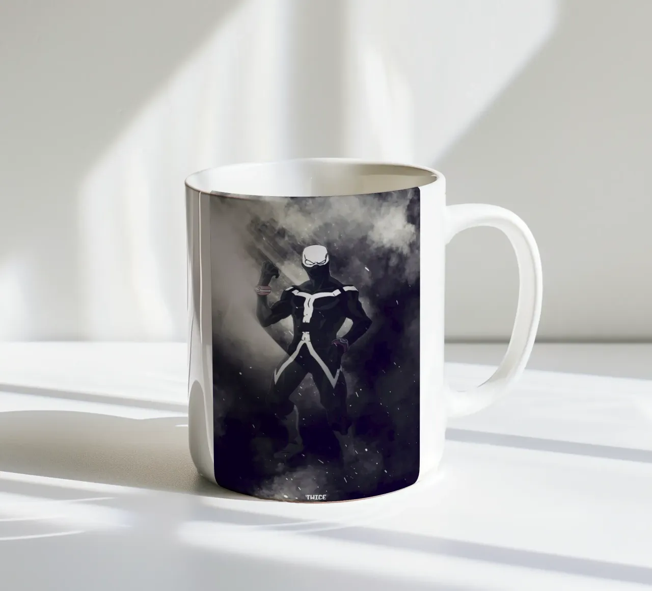 Twice ceramic mug by FreeArtStudio