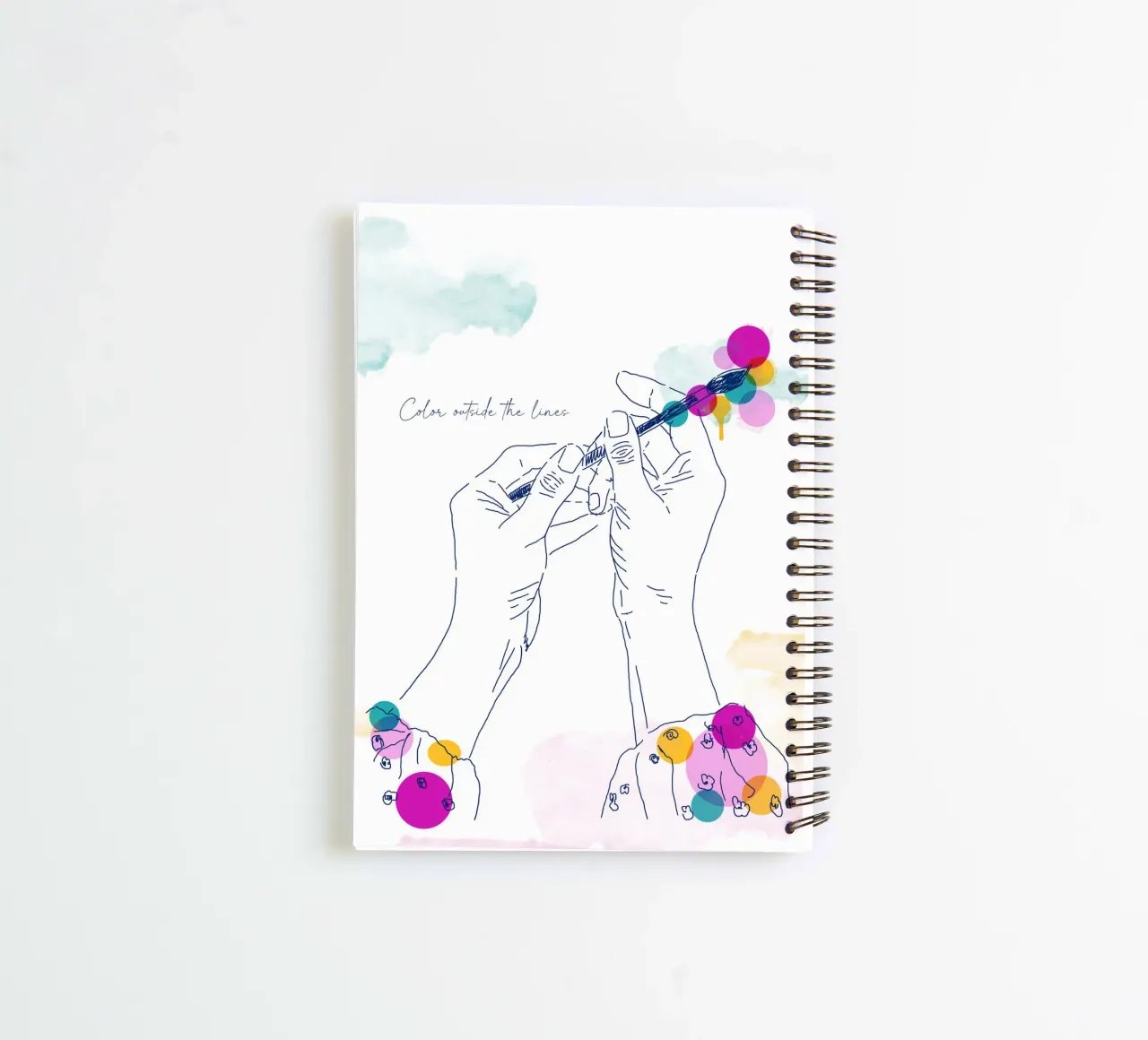 Art Without Borders spiral notebook by Indigo Rain