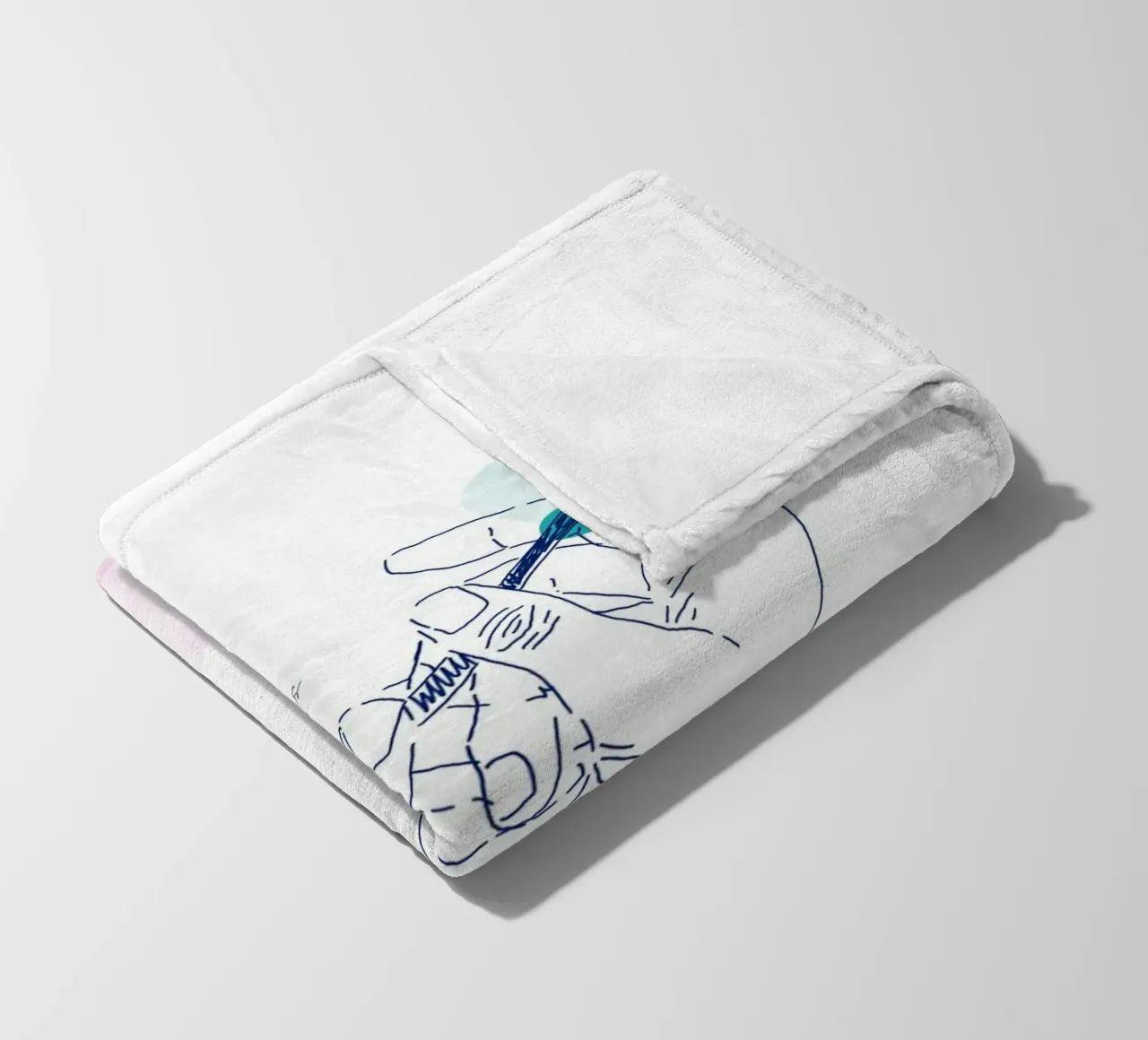 Art Without Borders coperta in pile da Indigo Rain