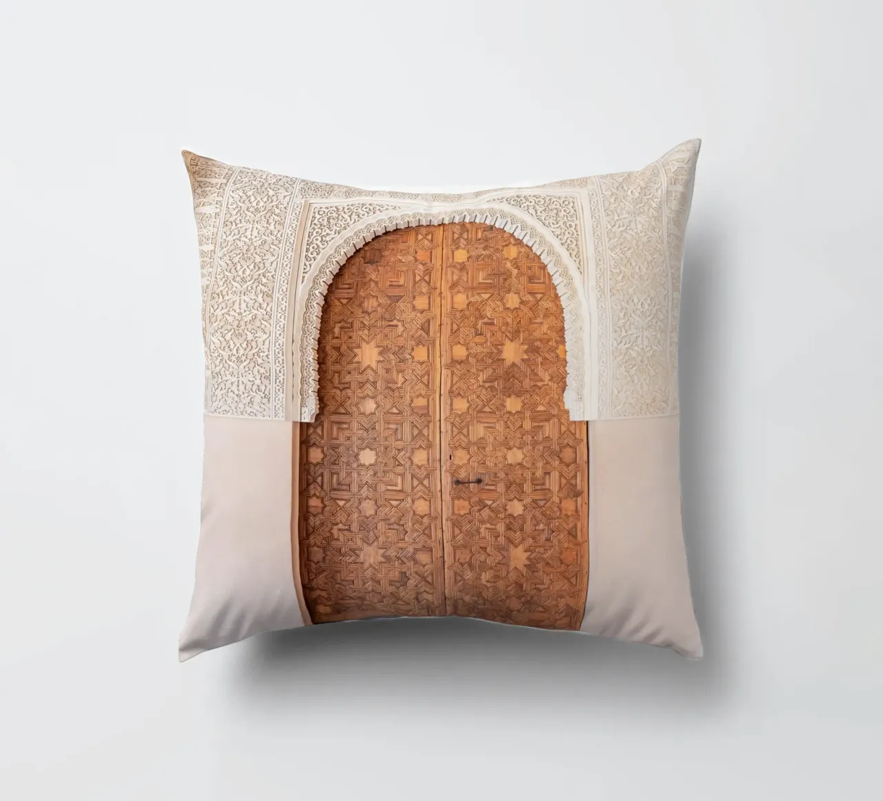 The Majesty of Alhambra, Granada decorative cushion by Dagmar Pels
