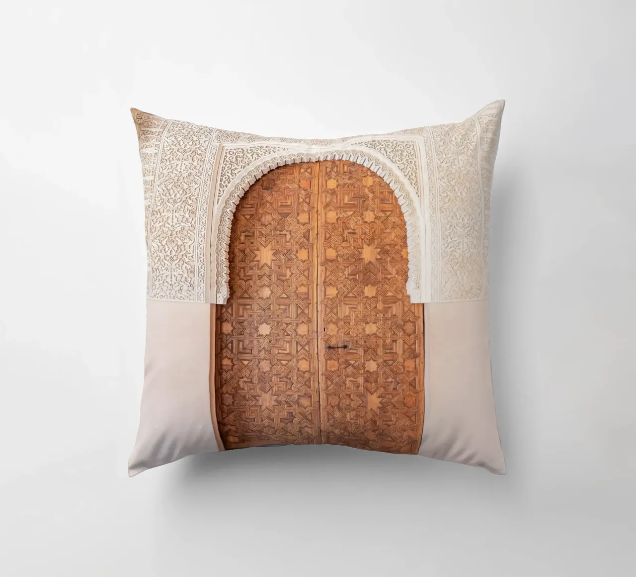 The Majesty of Alhambra, Granada decorative cushion by Dagmar Pels