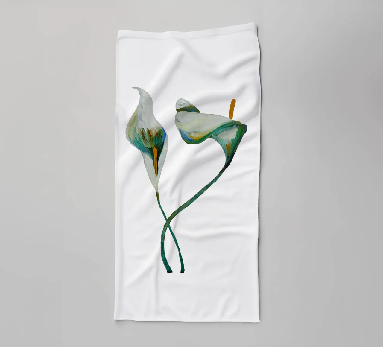Lilies asciugamano da bagno da Femke Zwaan