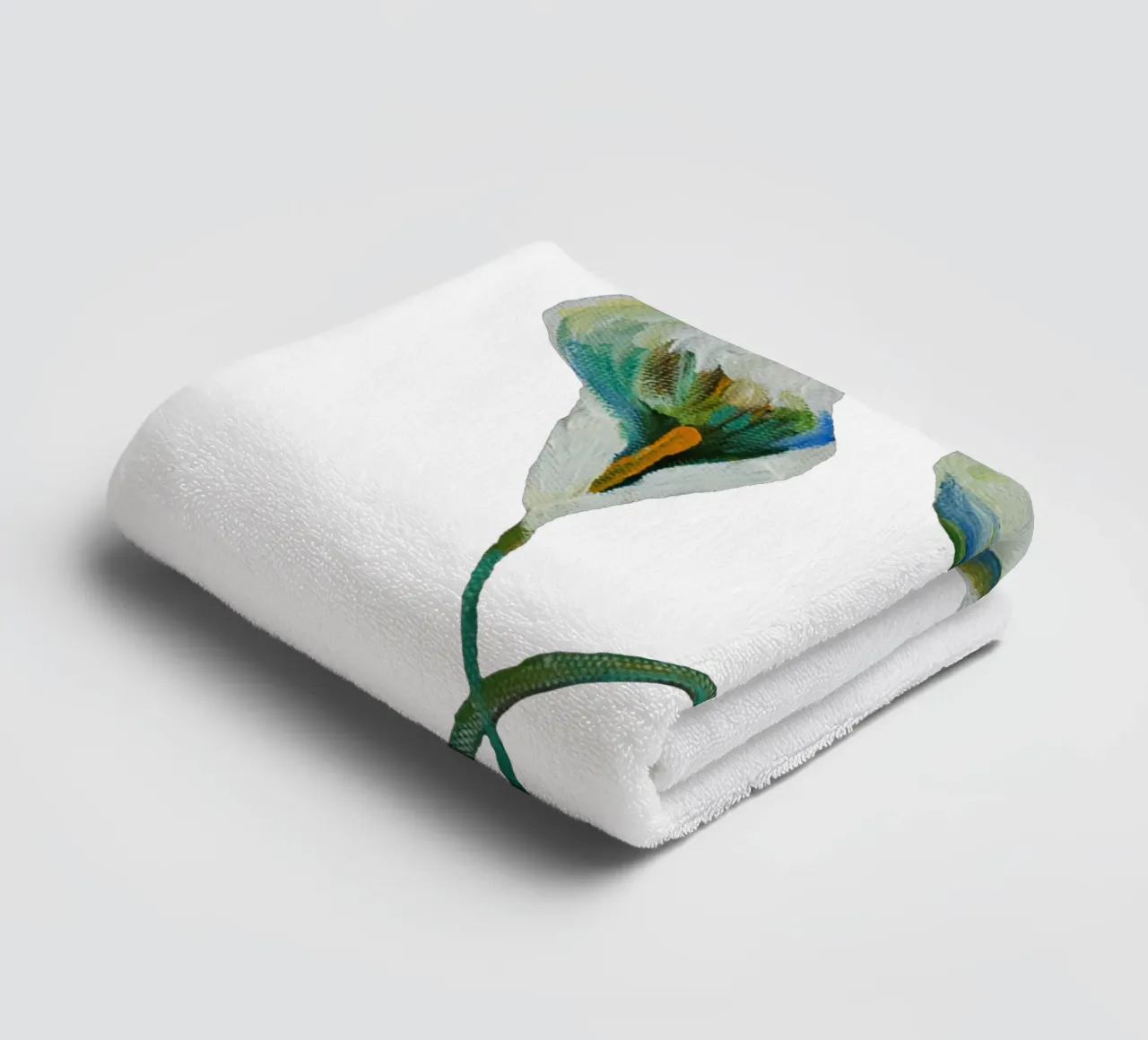 Lilies asciugamano da bagno da Femke Zwaan