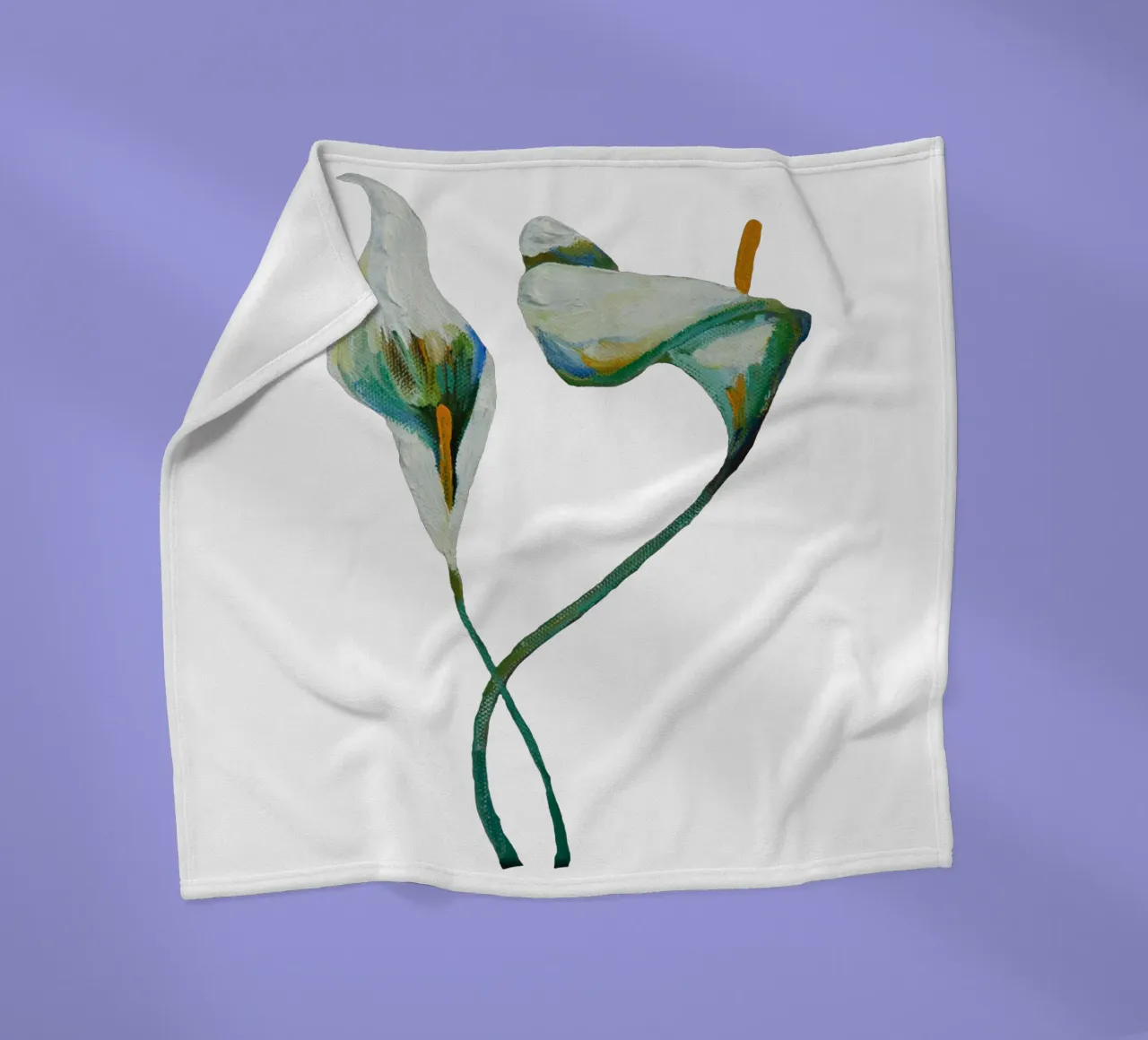 Lilies coperta in pile da Femke Zwaan