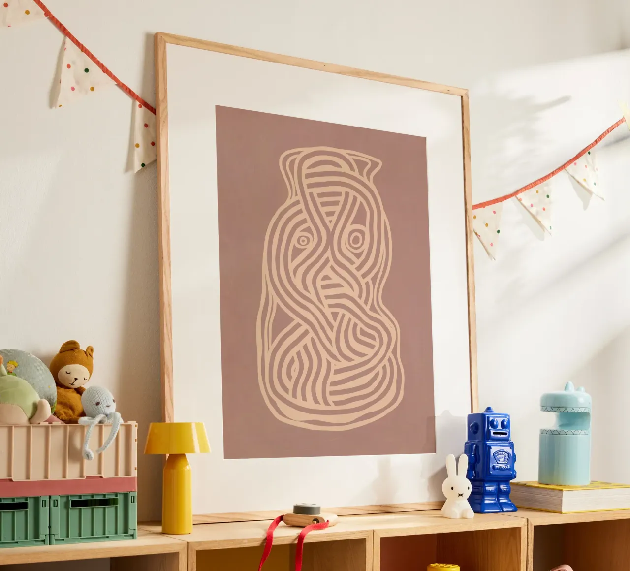 Line art forma organica in nudo carta hahnemühle da Little Dean