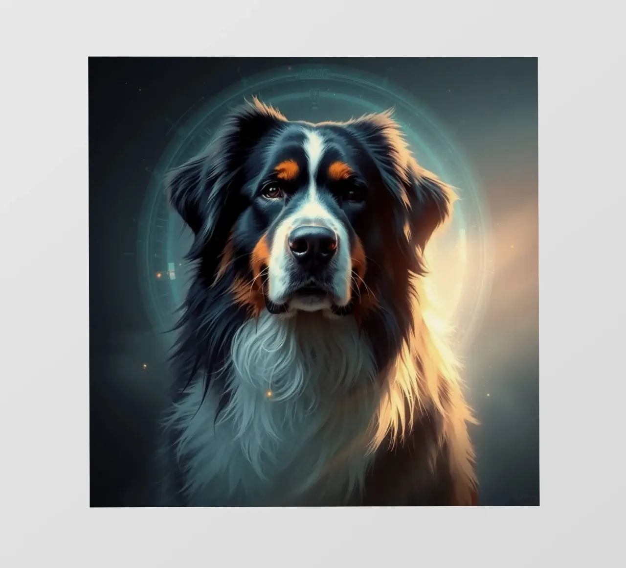 Bellissimo cane da montagna bernese #21 pellicola backlit da Yumis.Beargang.and.Me
