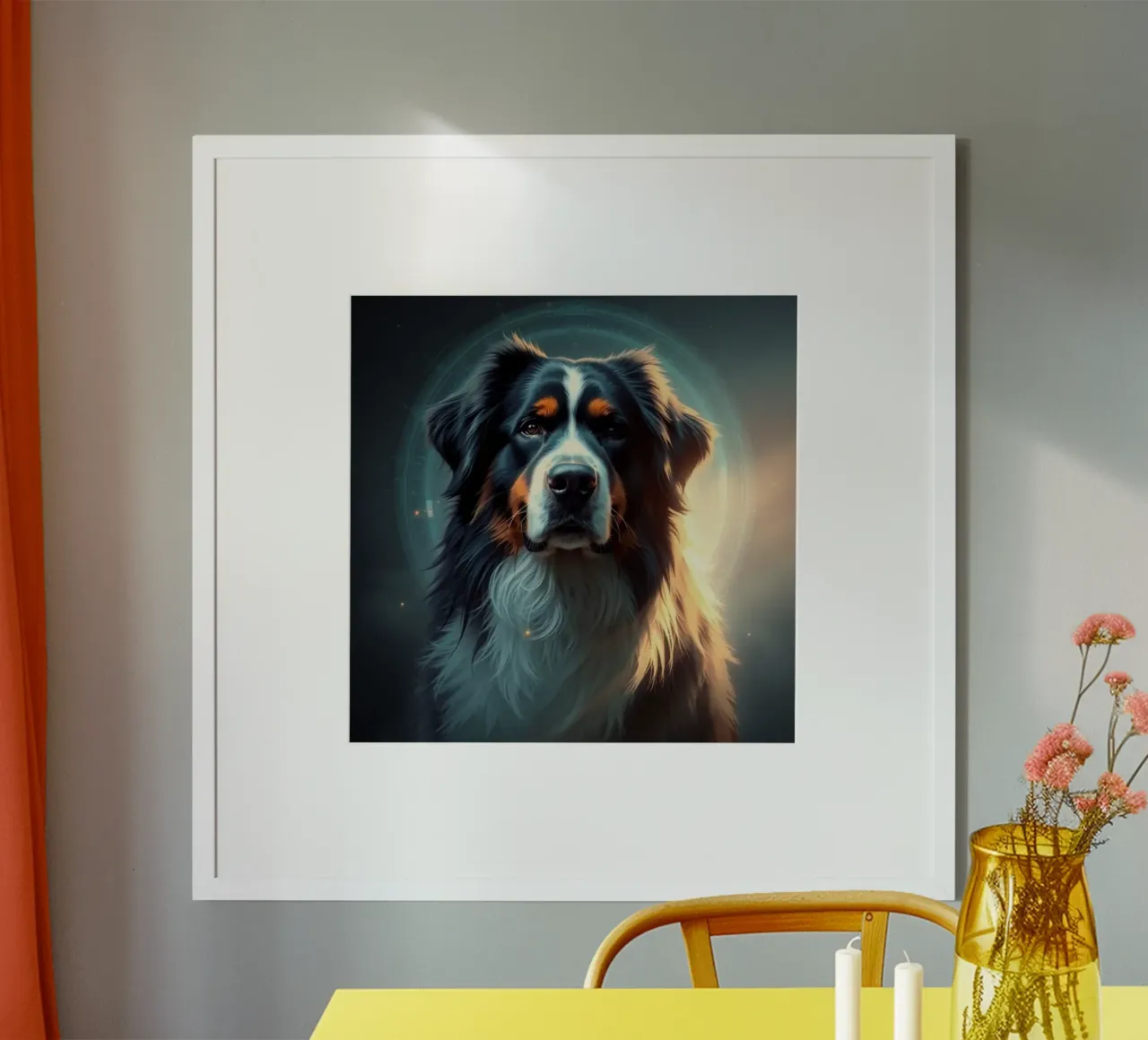 Bellissimo cane da montagna bernese #21 poster da Yumis.Beargang.and.Me