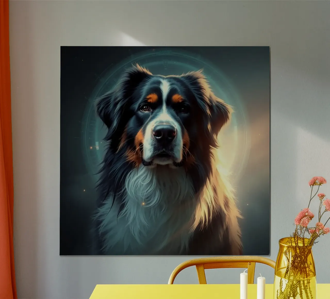 Bellissimo cane da montagna bernese #21 poster da Yumis.Beargang.and.Me