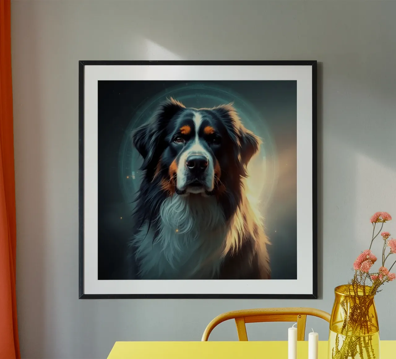 Bellissimo cane da montagna bernese #21 poster da Yumis.Beargang.and.Me