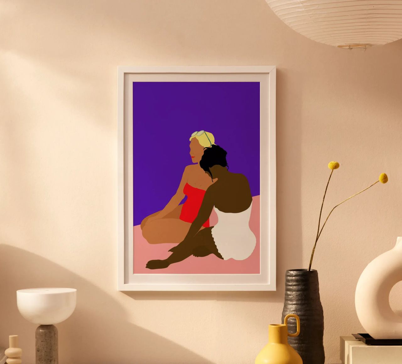 By The Sea Poster von Pure