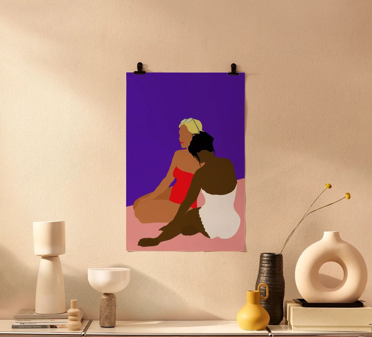 By The Sea Poster von Pure