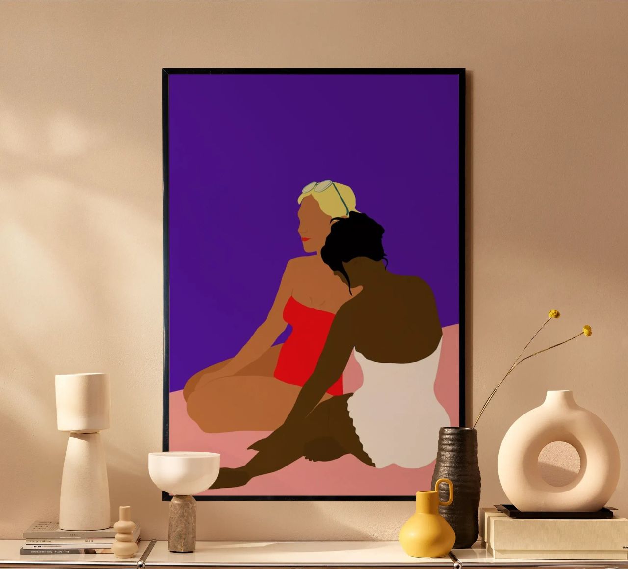By The Sea Poster von Pure