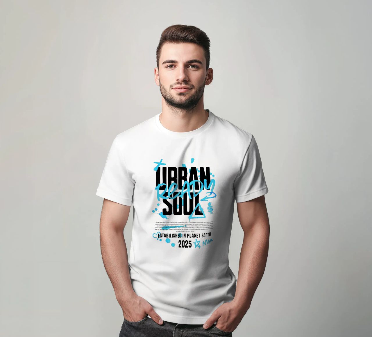 Urban Soul Ready T-Shirt von artelevenstudio