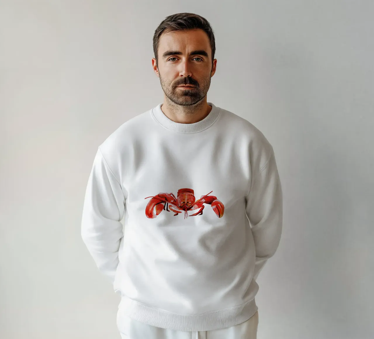Lobster felpa da Femke Zwaan