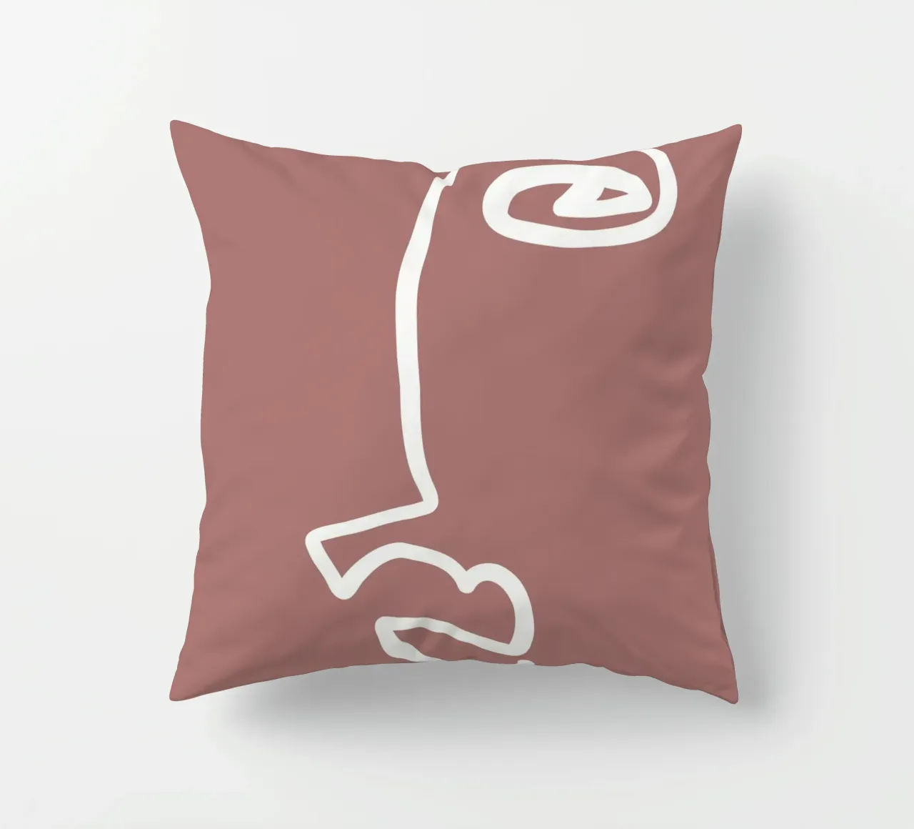 Simple Faces No 01 cuscino da treechild