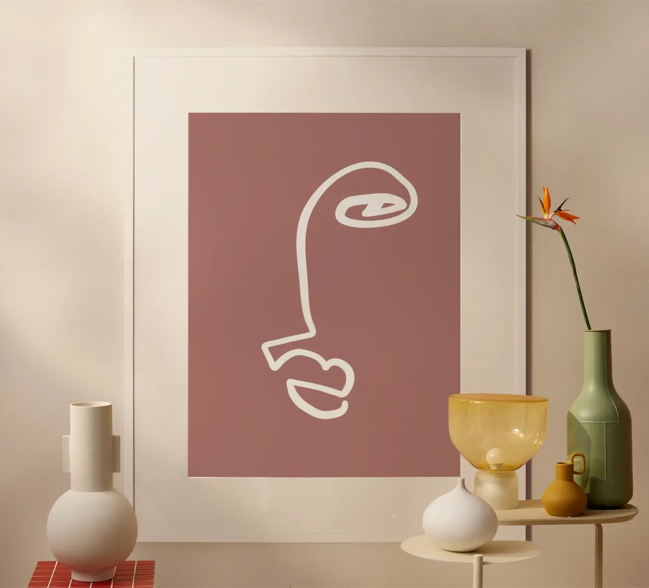 Simple Faces No 01 poster da treechild