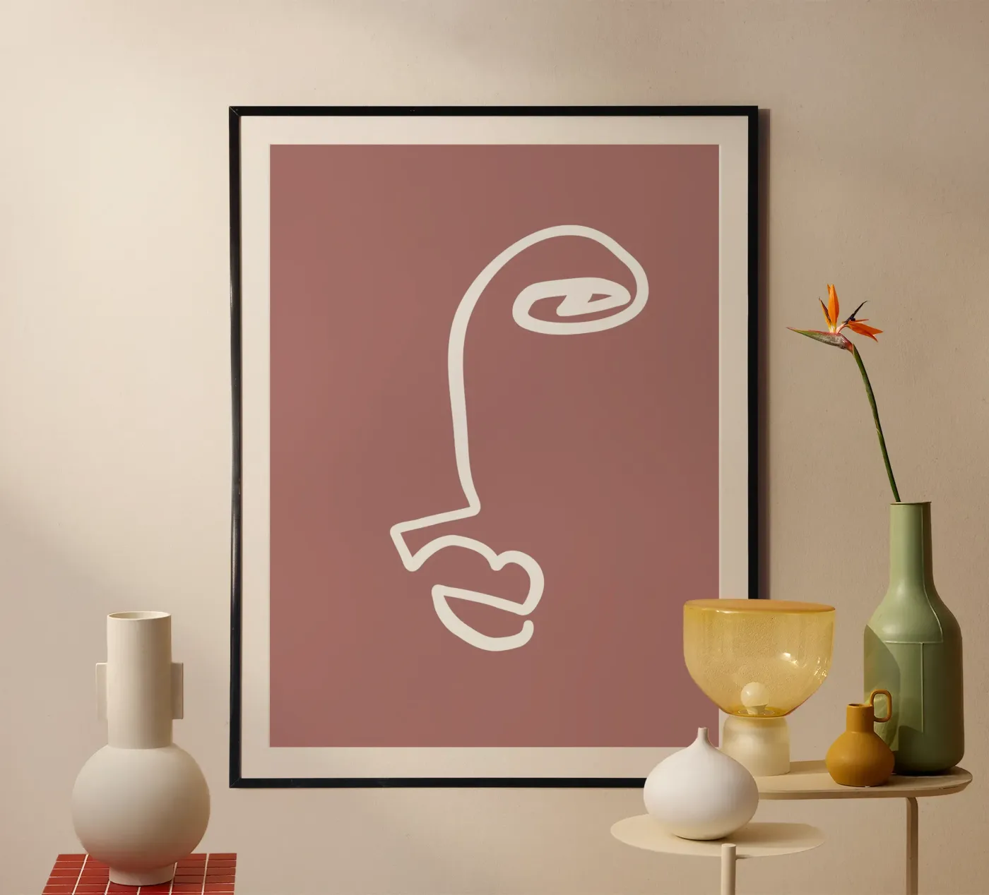 Simple Faces No 01 poster da treechild