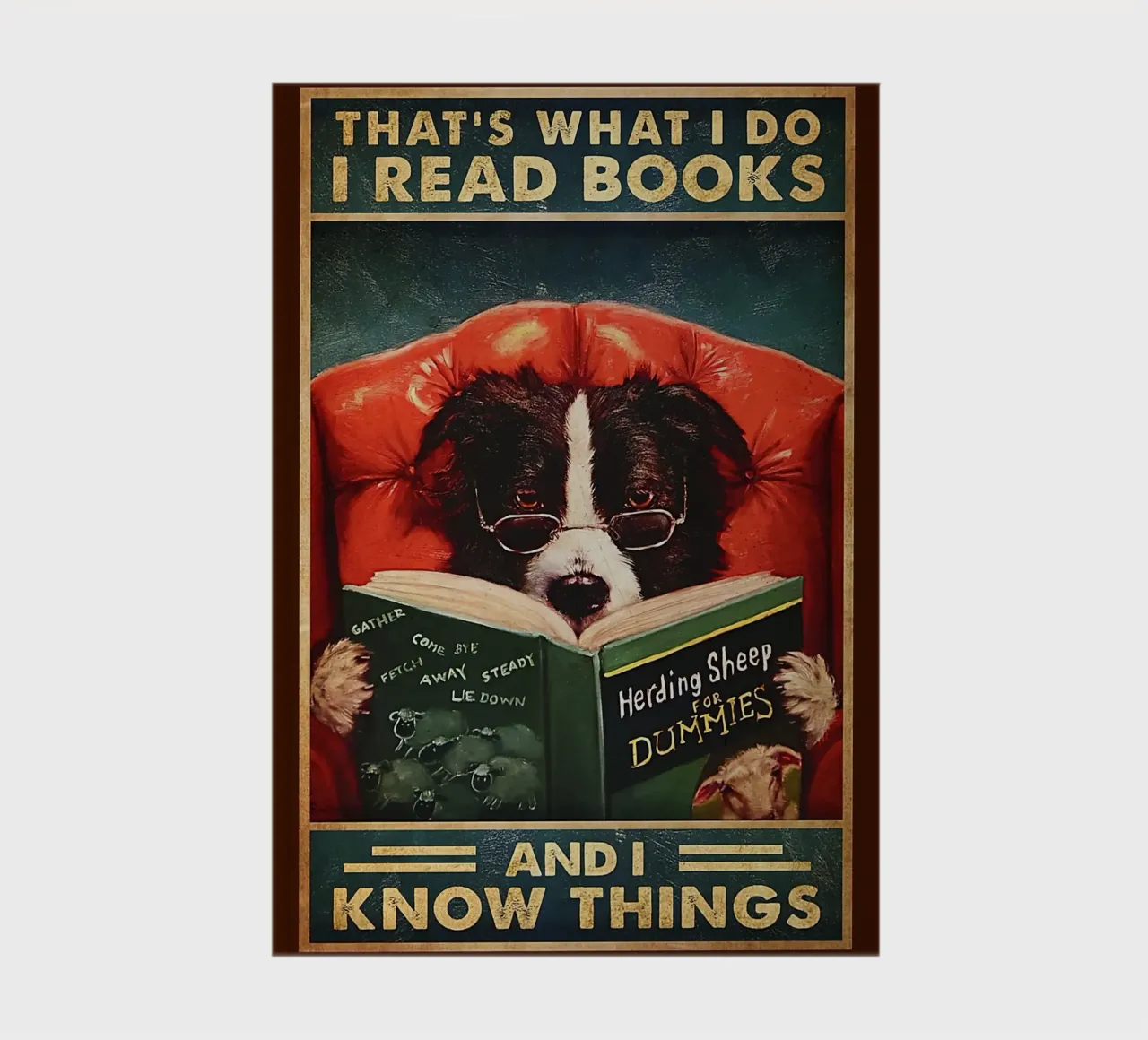 Dog I Read Book And I Know Things notebook by Aaronshop