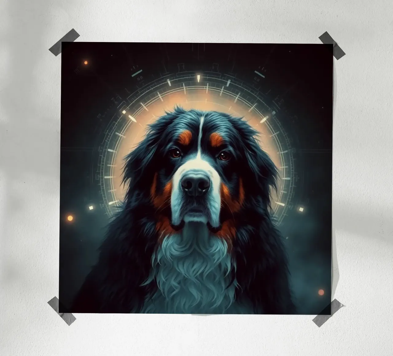 Bellissimo cane da montagna bernese #23 poster da Yumis.Beargang.and.Me