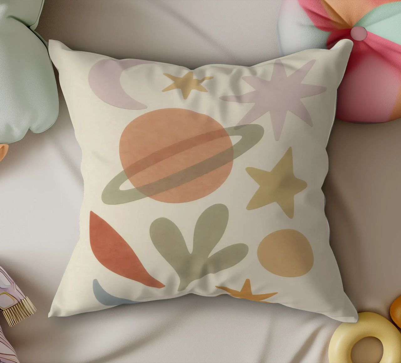 Lovely Pattern Play No 04 cuscino da treechild