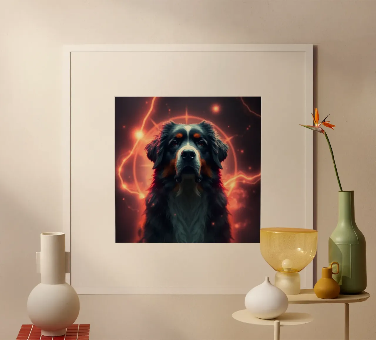Bellissimo cane da montagna bernese #26 poster da Yumis.Beargang.and.Me