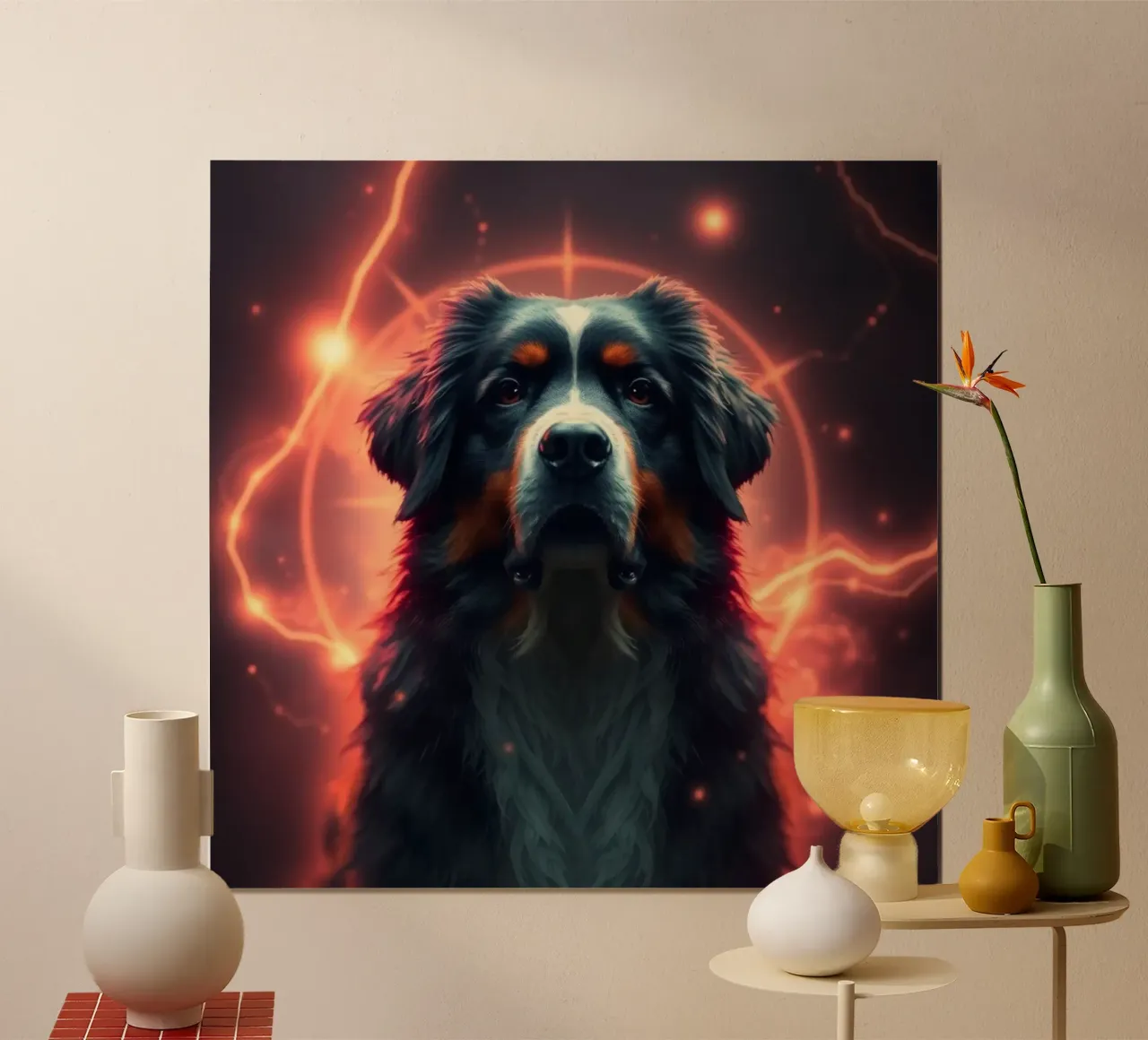 Bellissimo cane da montagna bernese #26 poster da Yumis.Beargang.and.Me