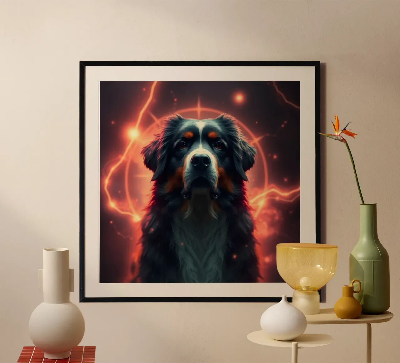 Bellissimo cane da montagna bernese #26 poster da Yumis.Beargang.and.Me