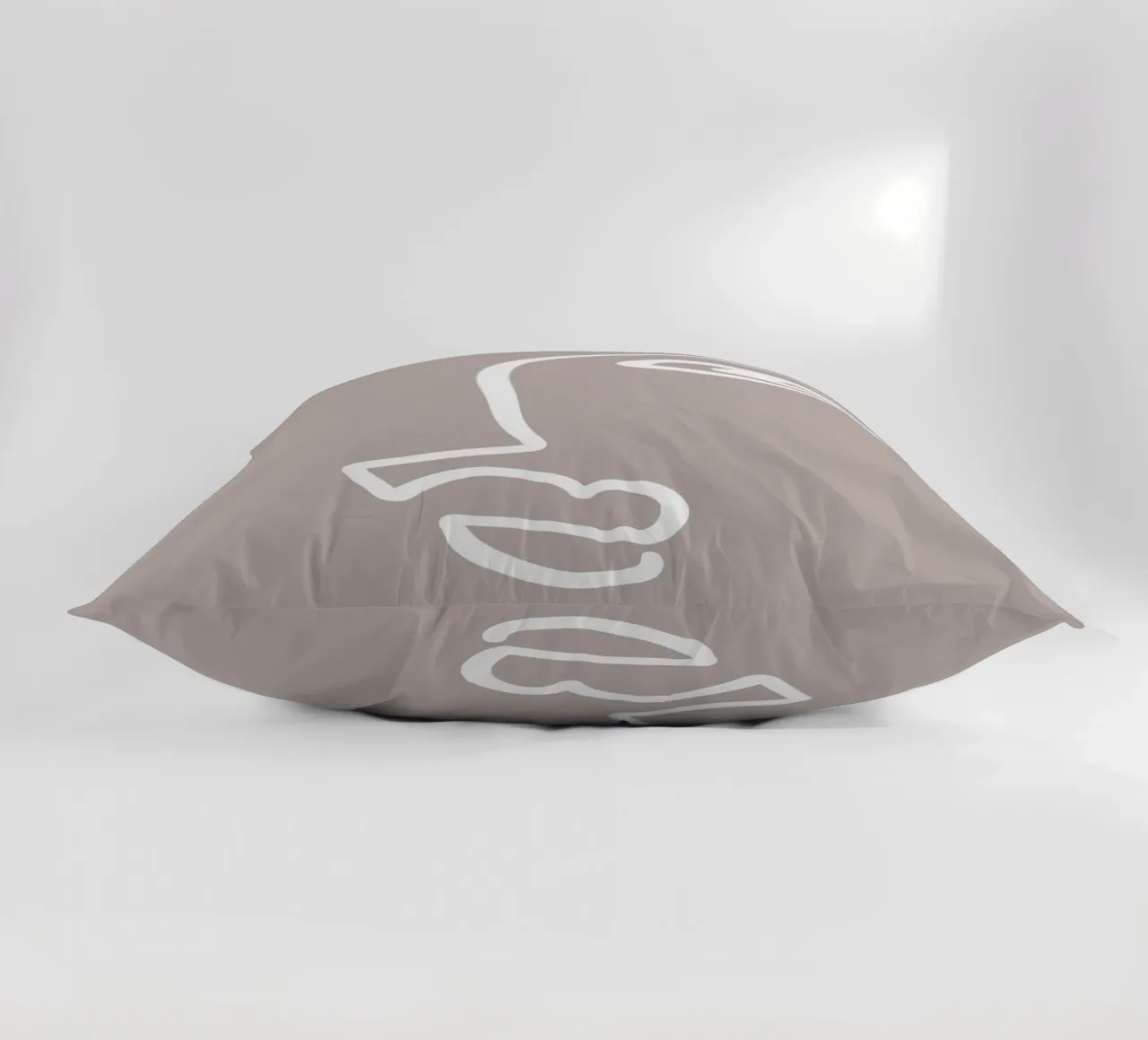 Simple Faces No 02 decorative cushion by treechild