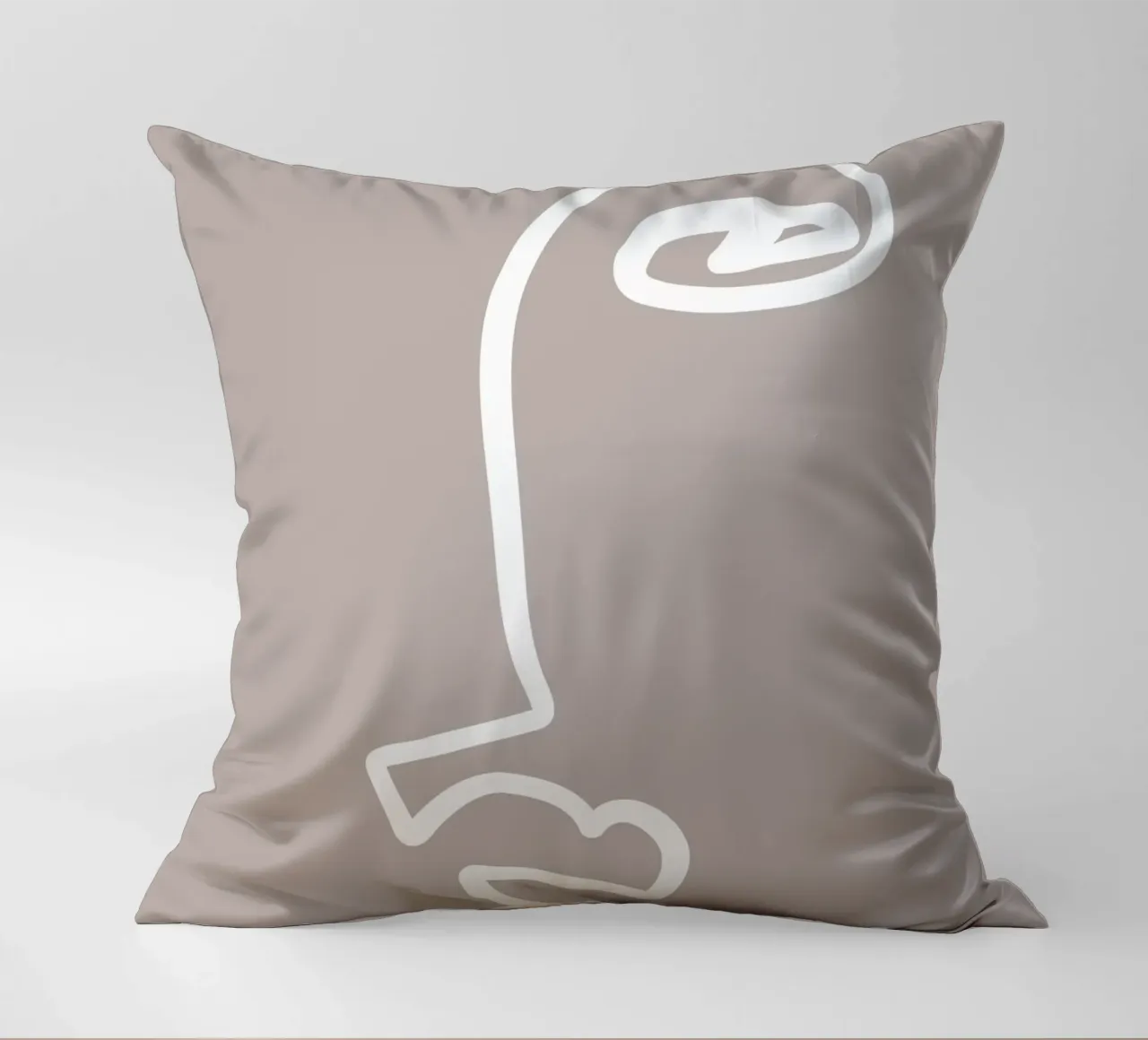 Simple Faces No 02 cuscino da treechild