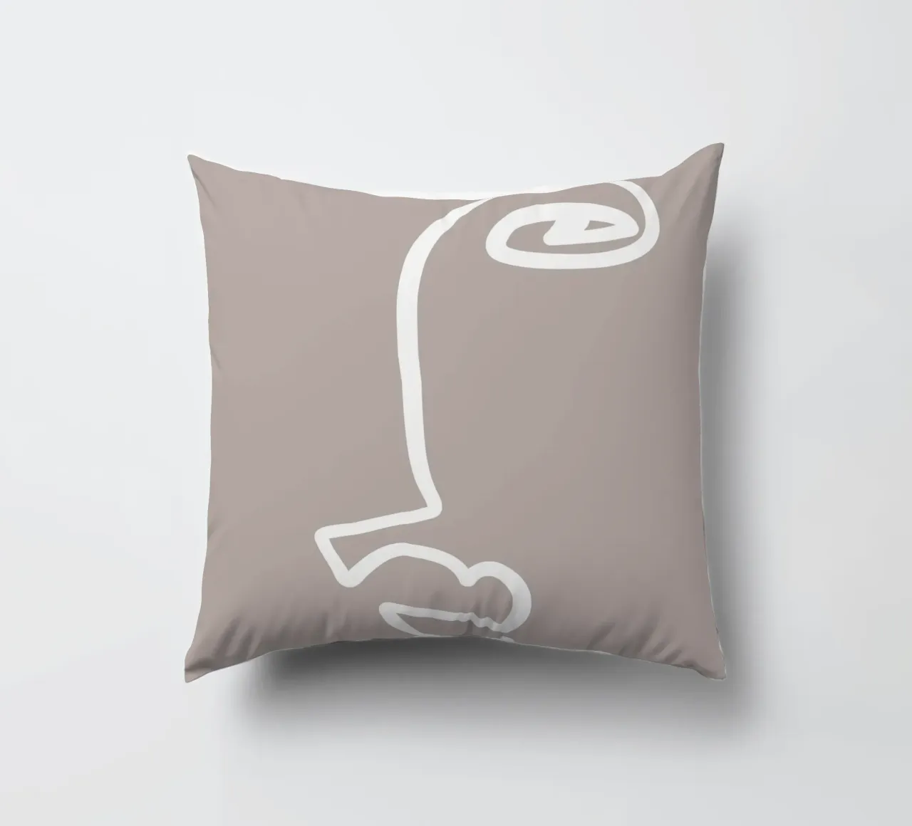 Simple Faces No 02 cuscino da treechild