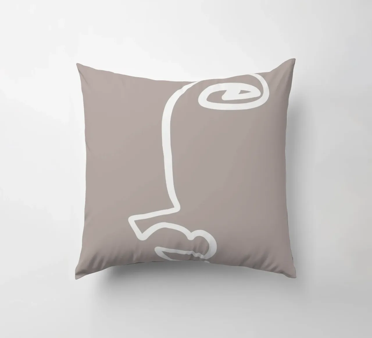 Simple Faces No 02 cuscino da treechild