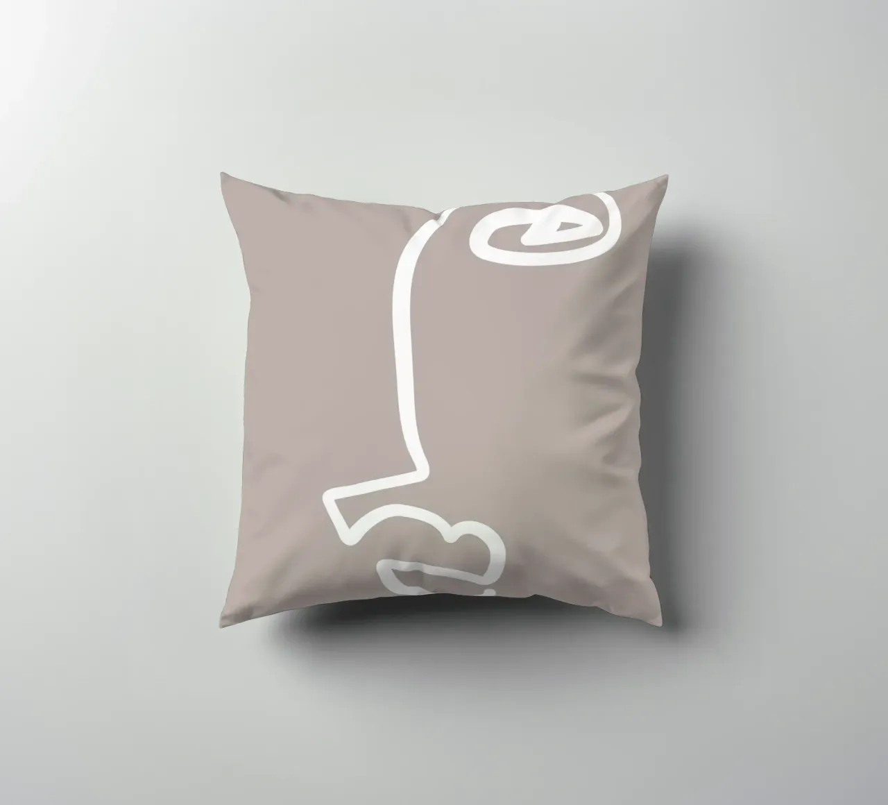 Simple Faces No 02 cuscino da treechild