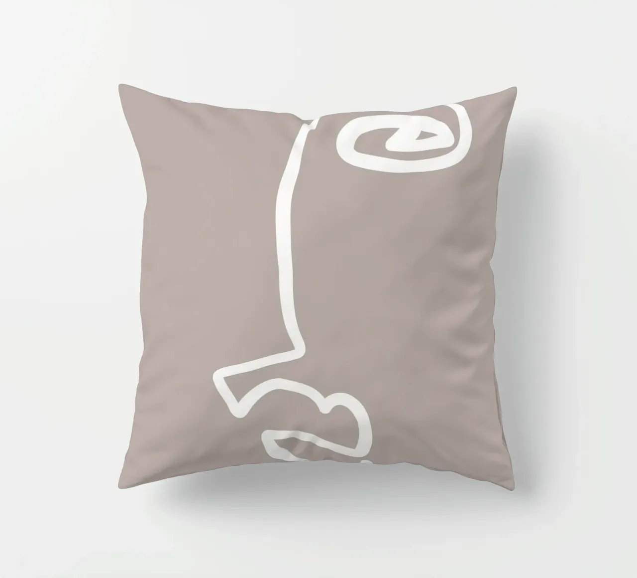 Simple Faces No 02 cuscino da treechild