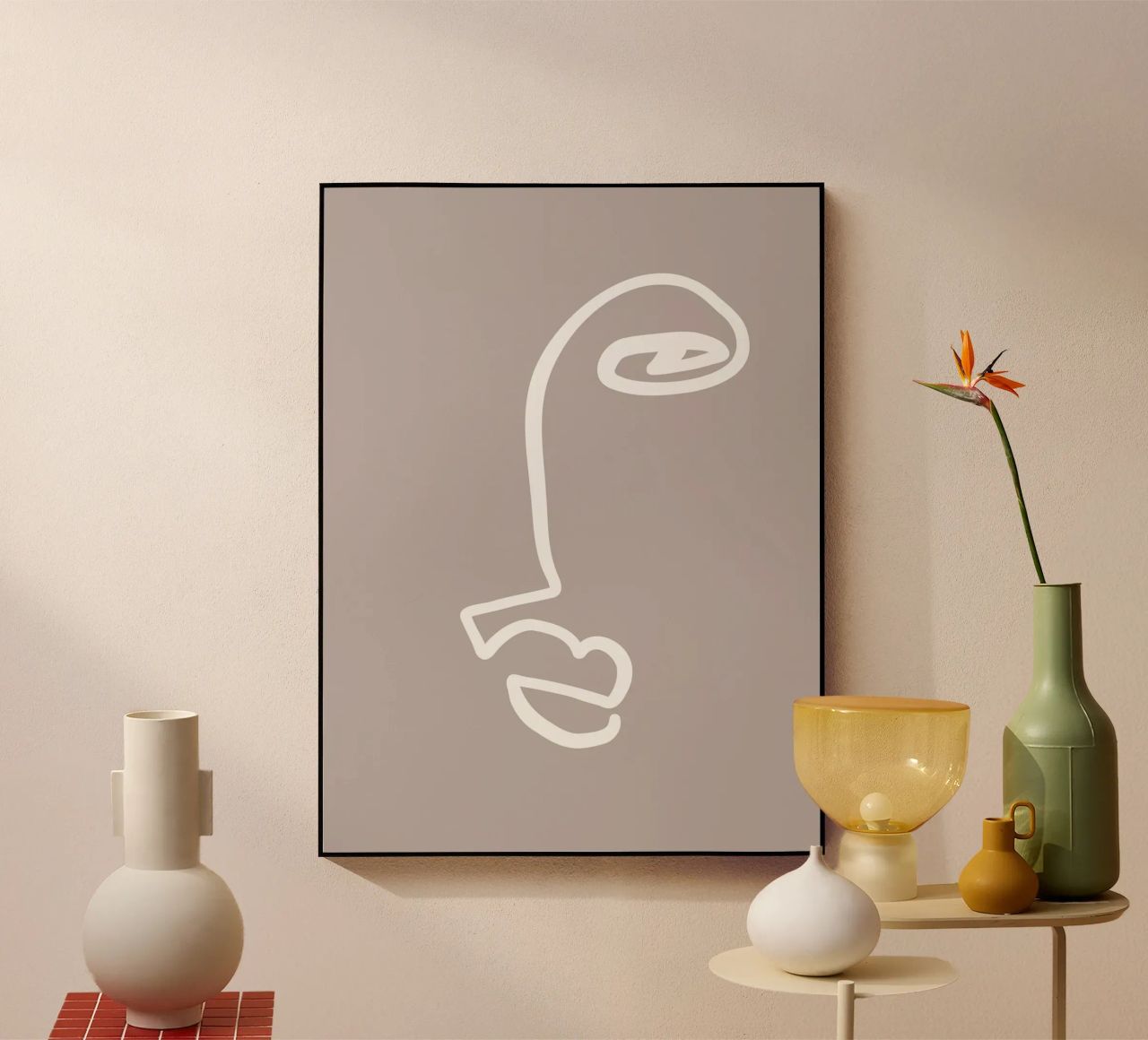 Simple Faces No 02 plexiglass da treechild