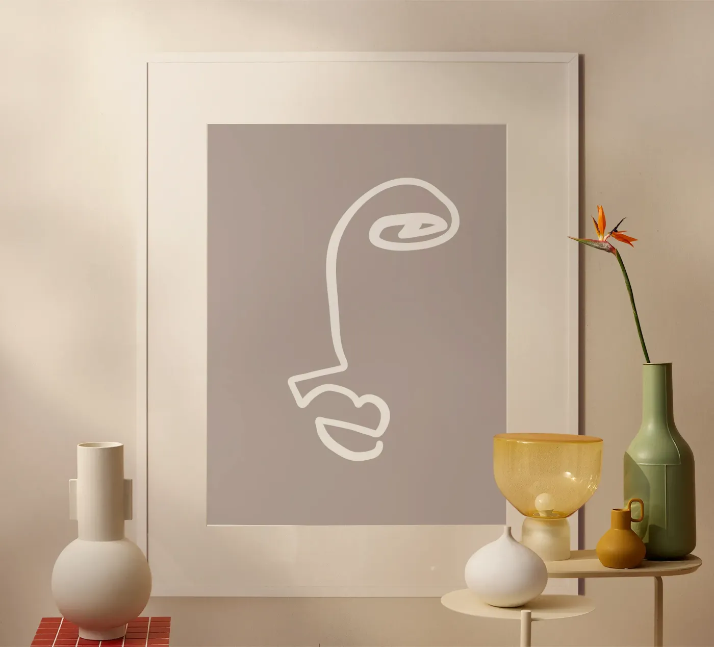 Simple Faces No 02 poster da treechild