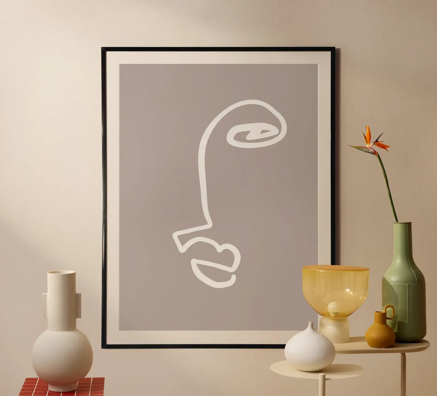 Simple Faces No 02 poster da treechild