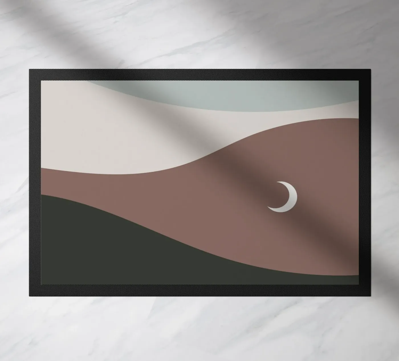 Moonscape Fußmatte von treechild