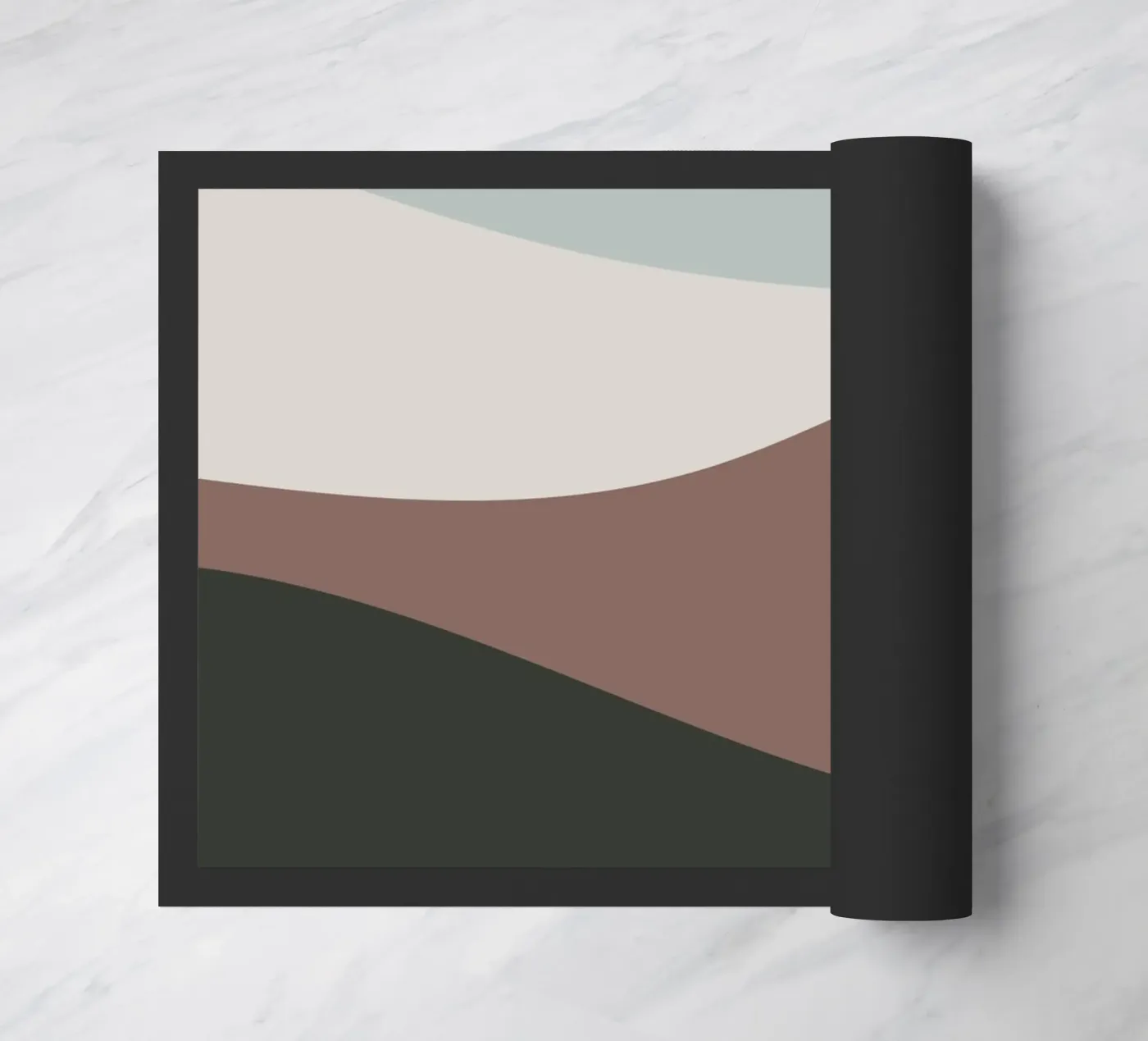 Moonscape Fußmatte von treechild