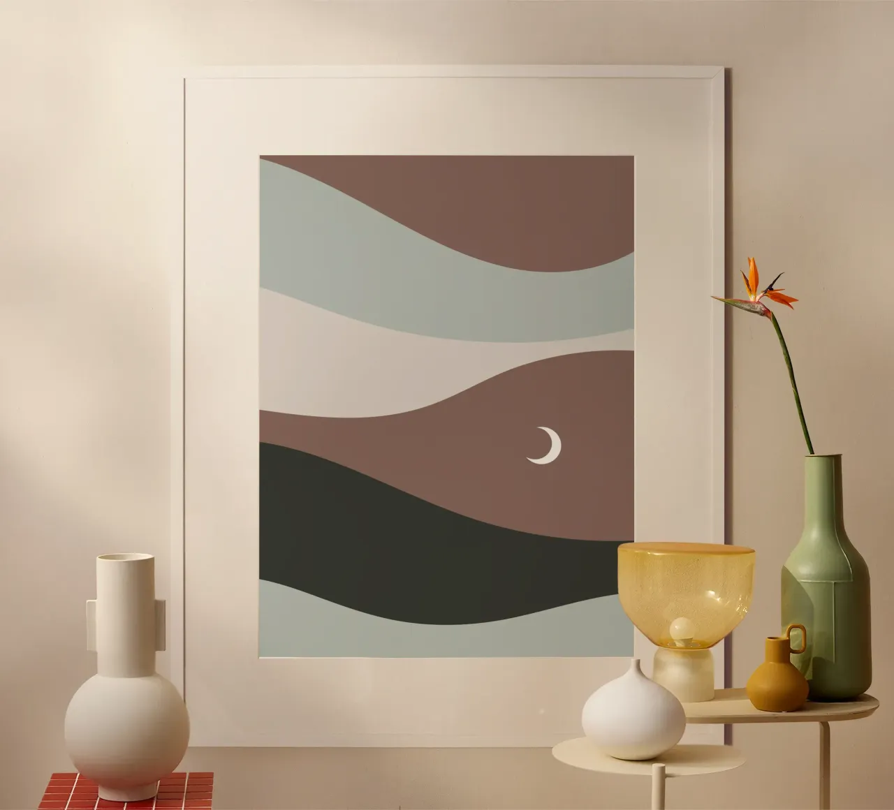 Moonscape poster by treechild