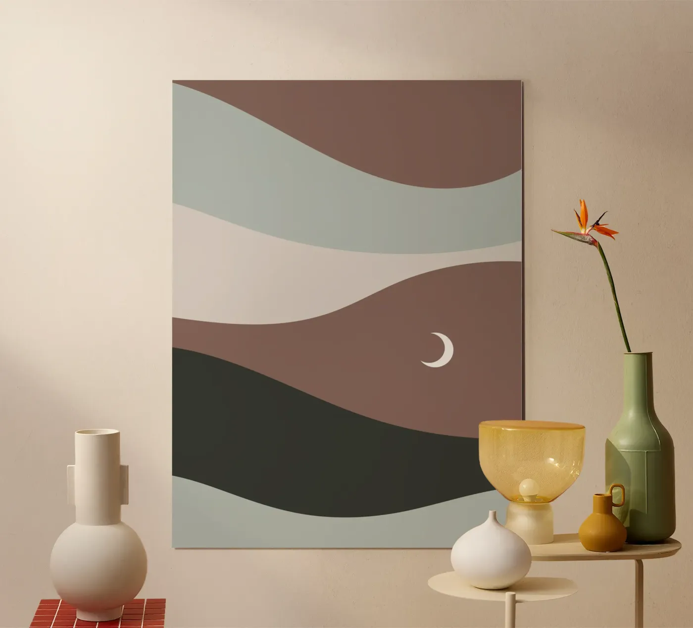 Moonscape poster da treechild