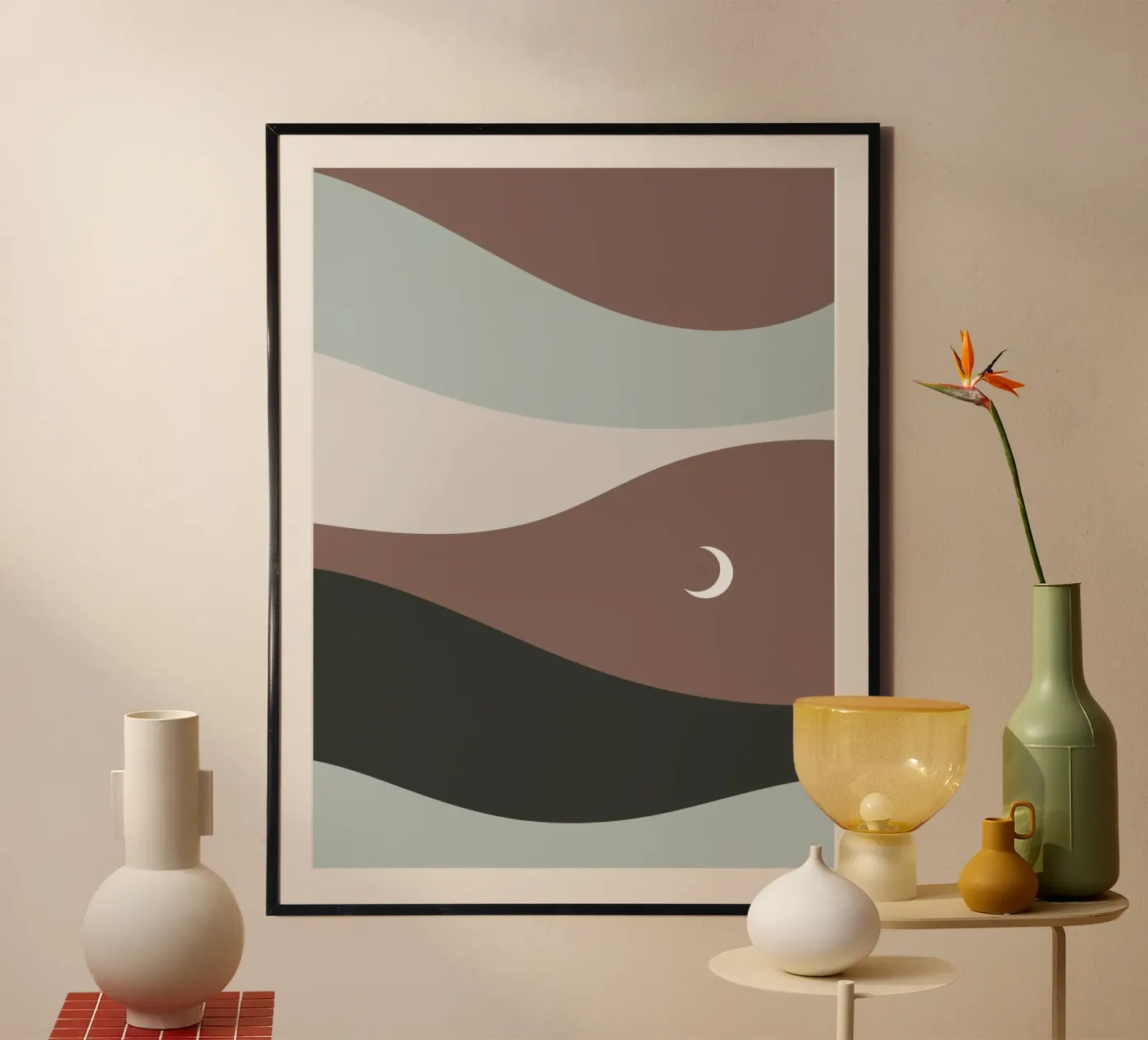Moonscape poster da treechild