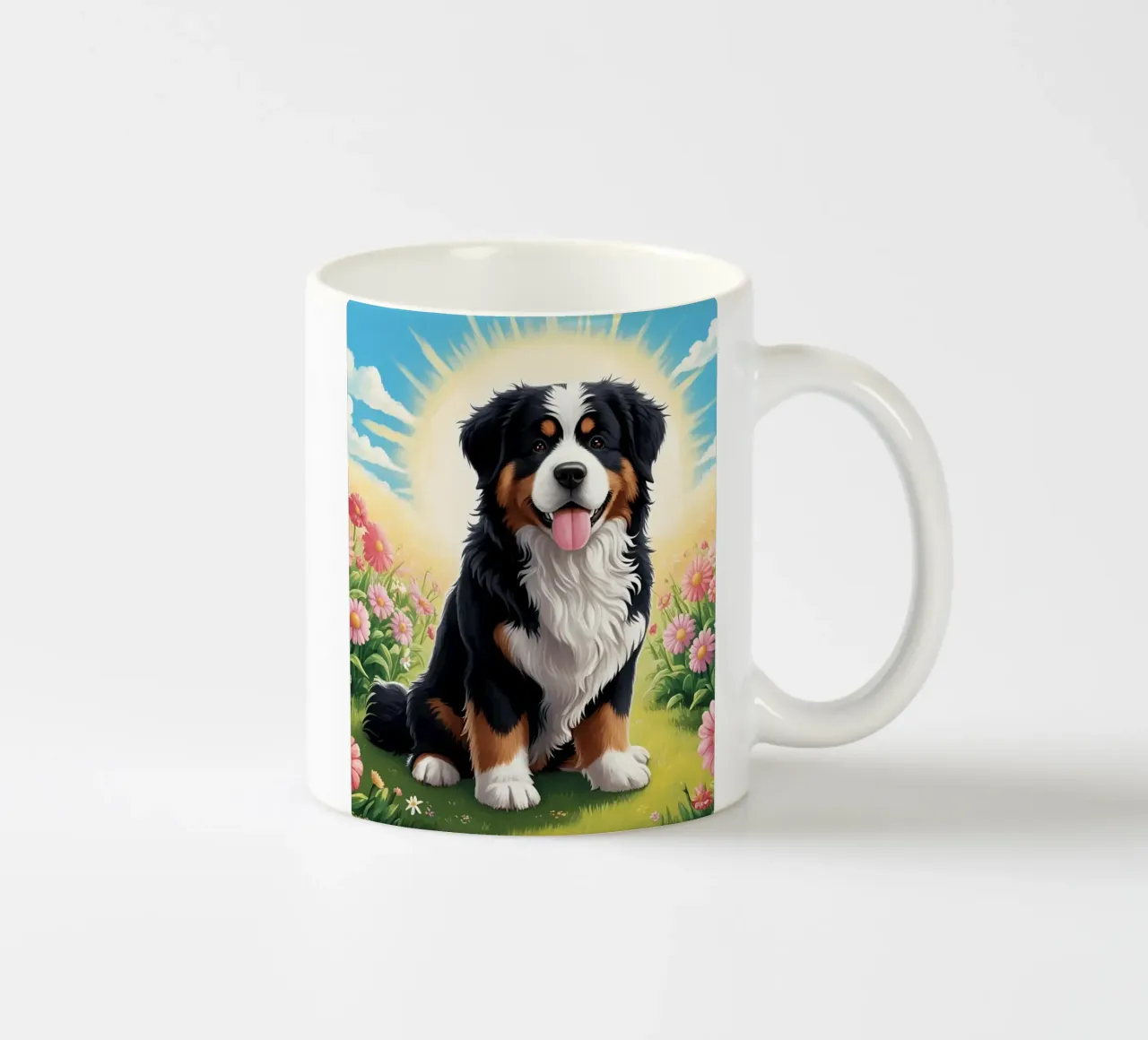 Bellissimo cane da montagna bernese #27 tazza in ceramica da Yumis.Beargang.and.Me