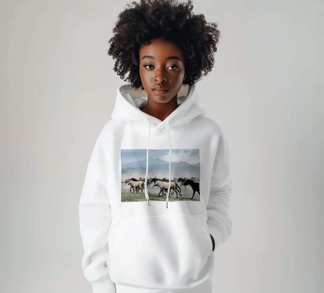 Kick Up A Storm felpa con cappuccio da Natural Kingdom