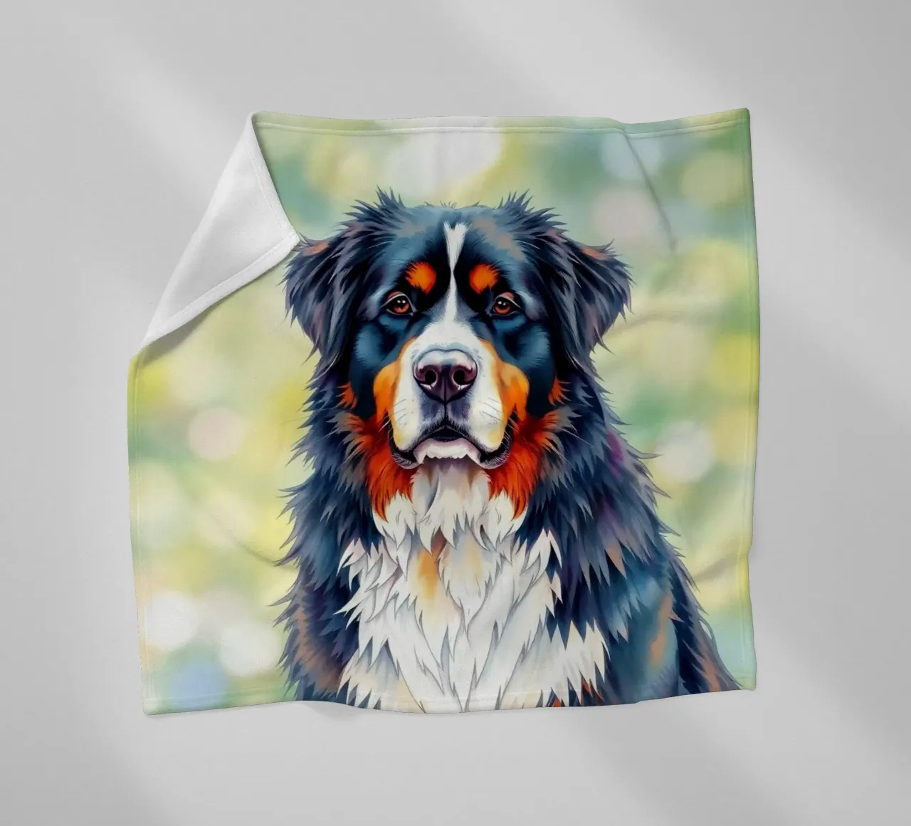 Bellissimo cane da montagna bernese #28 coperta in pile da Yumis.Beargang.and.Me